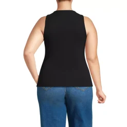 Women's Drapey Rib Fitted Tank Top