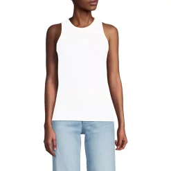 Women's Drapey Rib Fitted Tank Top