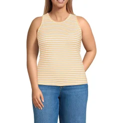 Women's Drapey Rib Fitted Tank Top