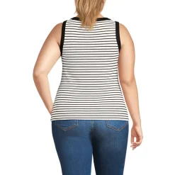 Women's Drapey Rib Fitted Tank Top