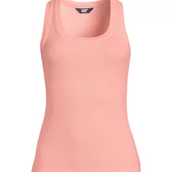 Women's Drapey Rib Fitted Tank Top