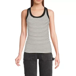 Women's Drapey Rib Fitted Tank Top