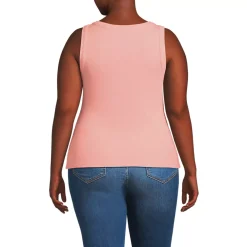 Women's Drapey Rib Fitted Tank Top