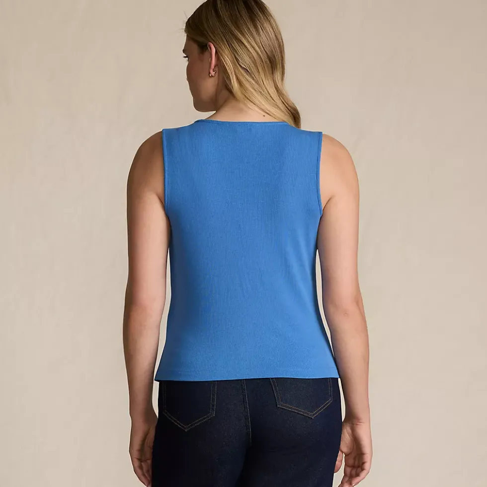Women's Drapey Rib Vest
