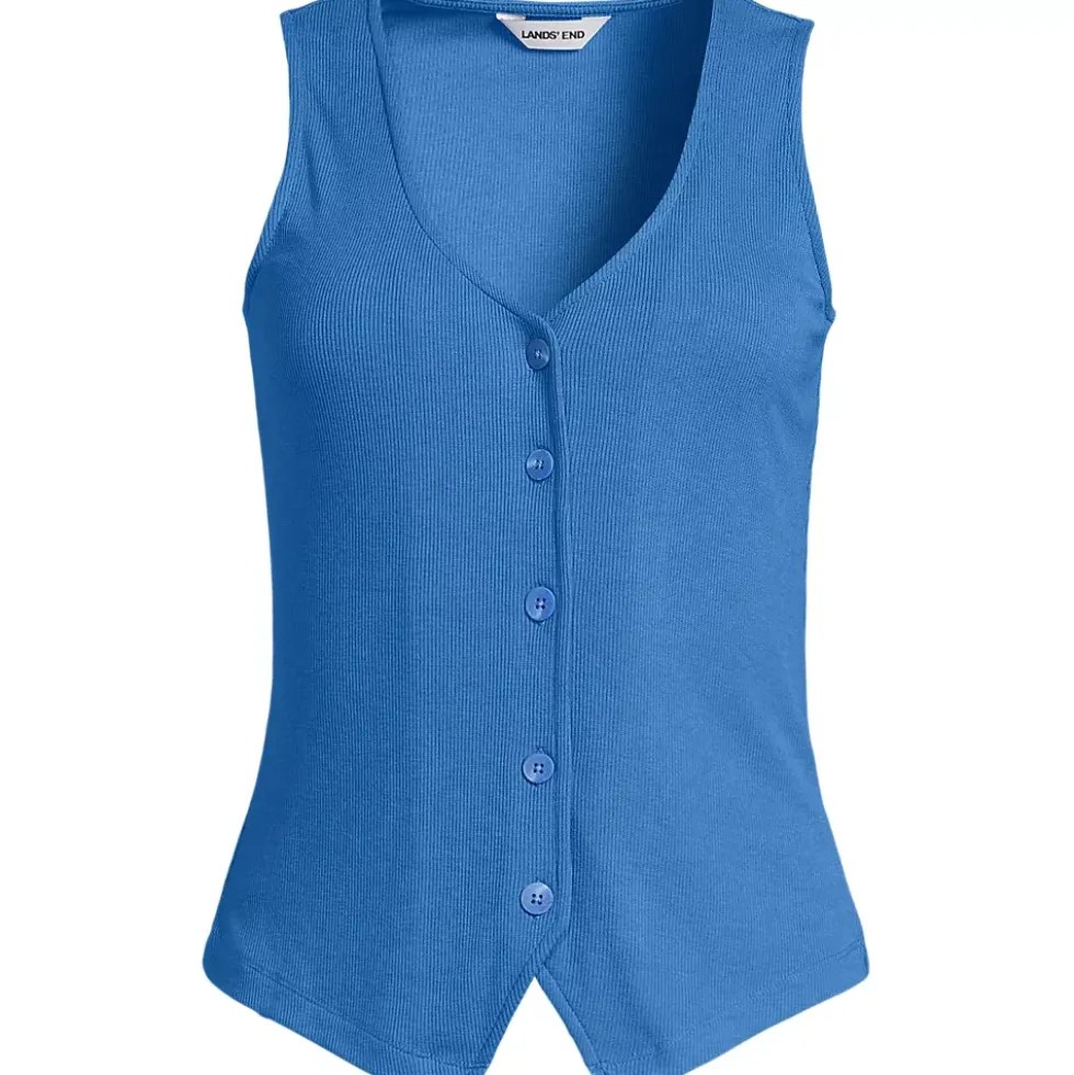 Women's Drapey Rib Vest