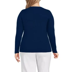 Women's Drifter Baby Cable VNeck Cardigan Sweater - Set Top