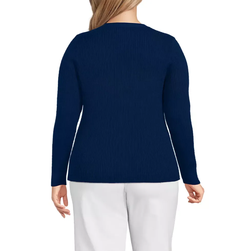 Women's Drifter Baby Cable VNeck Cardigan Sweater - Set Top