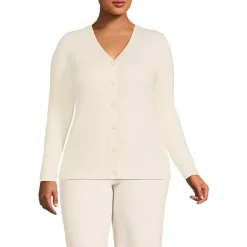 Women's Drifter Baby Cable VNeck Cardigan Sweater - Set Top