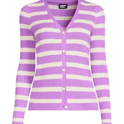 Women's Drifter Baby Cable VNeck Cardigan Sweater - Set Top