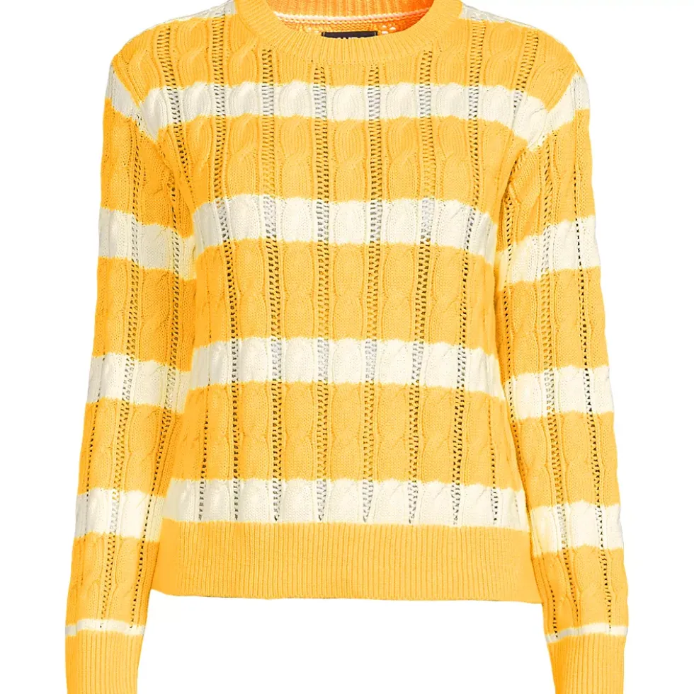 Women's Drifter Cable Pointelle Stitch Sweater