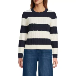 Women's Drifter Classic Cable Crew Neck Sweater