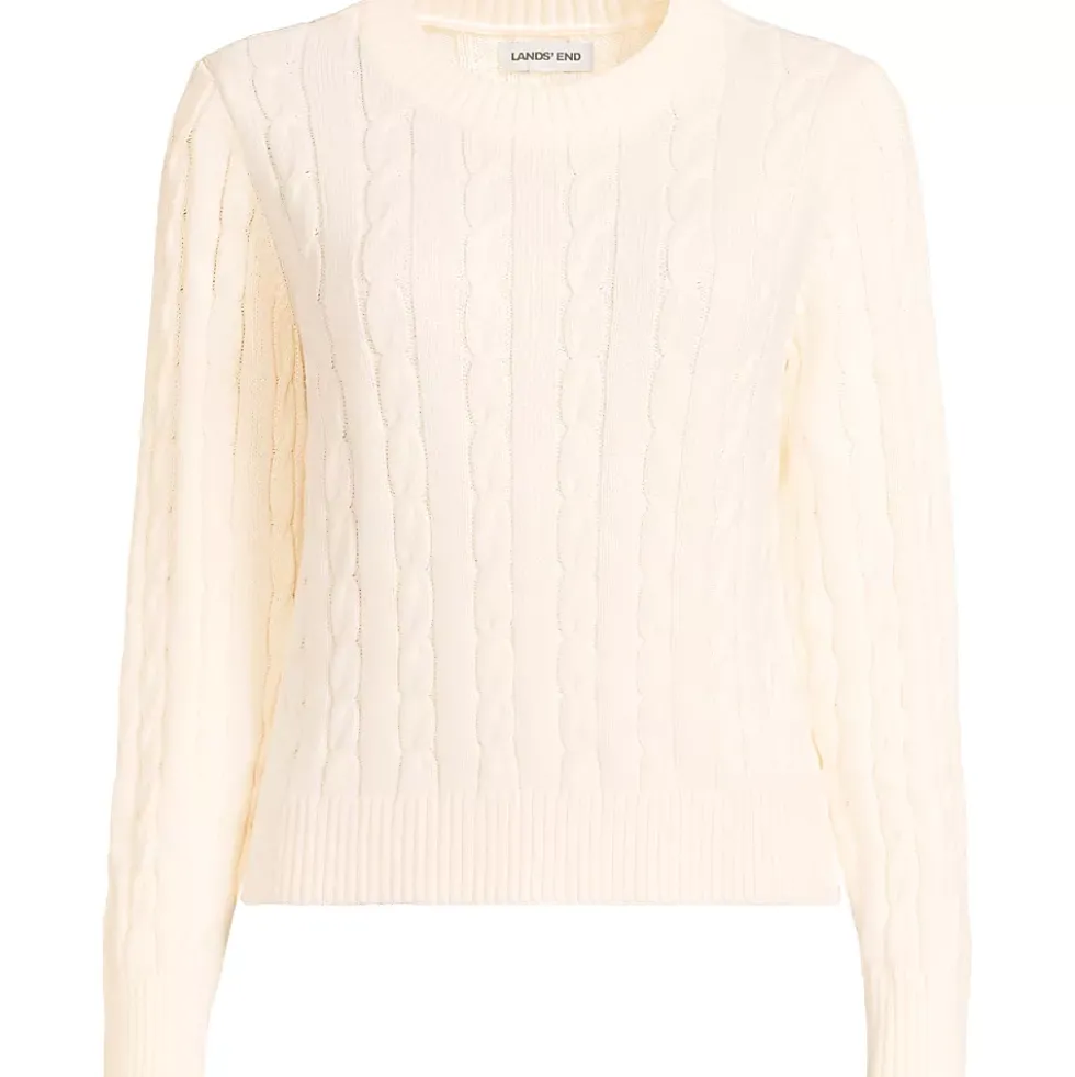 Women's Drifter Classic Cable Crew Neck Sweater