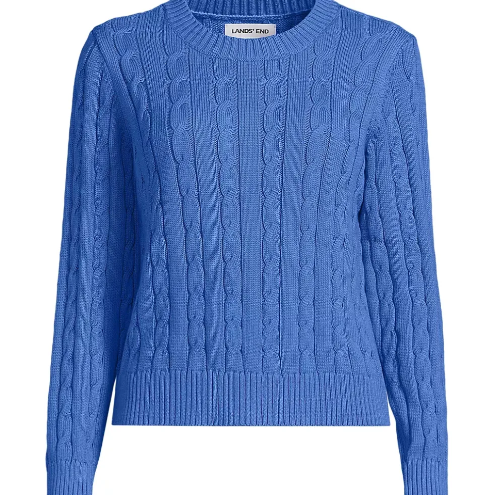 Women's Drifter Classic Cable Crew Neck Sweater