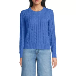Women's Drifter Classic Cable Crew Neck Sweater