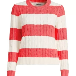 Women's Drifter Classic Cable Crew Neck Sweater
