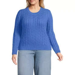 Women's Drifter Classic Cable Crew Neck Sweater