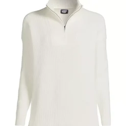Women's Drifter Cotton Quarter Zip Pullover Sweater