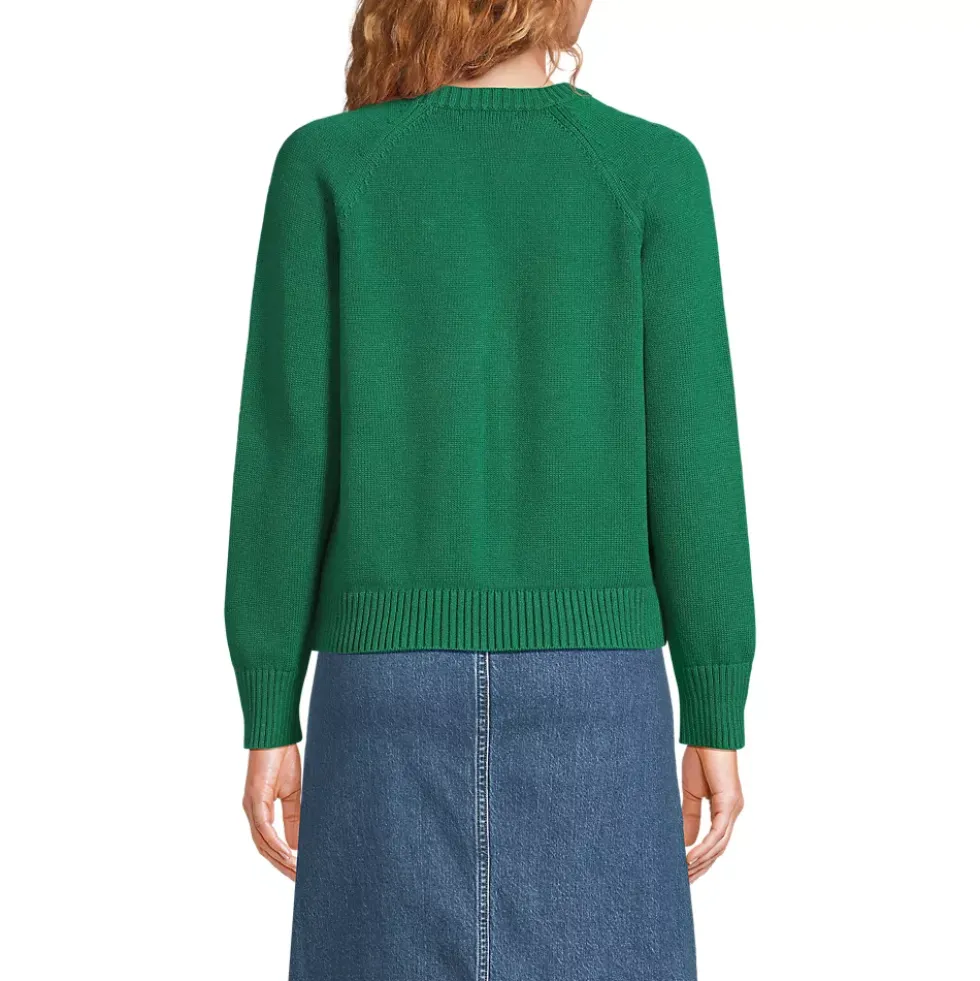 Women's Drifter Embroidered Raglan Crew Neck Sweater