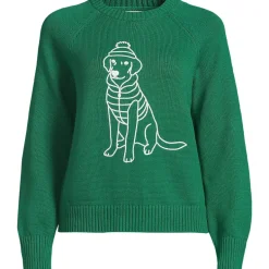 Women's Drifter Embroidered Raglan Crew Neck Sweater