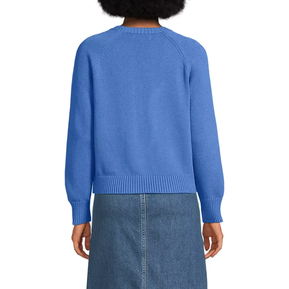 Women's Drifter Embroidered Raglan Crew Neck Sweater