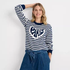 Women's Drifter Jacquard Crew Neck Sweater