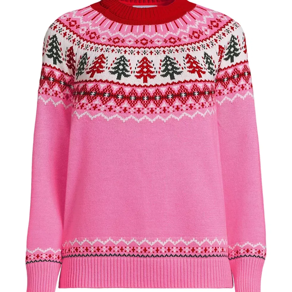 Women's Drifter Jacquard Raglan Crew Neck Sweater
