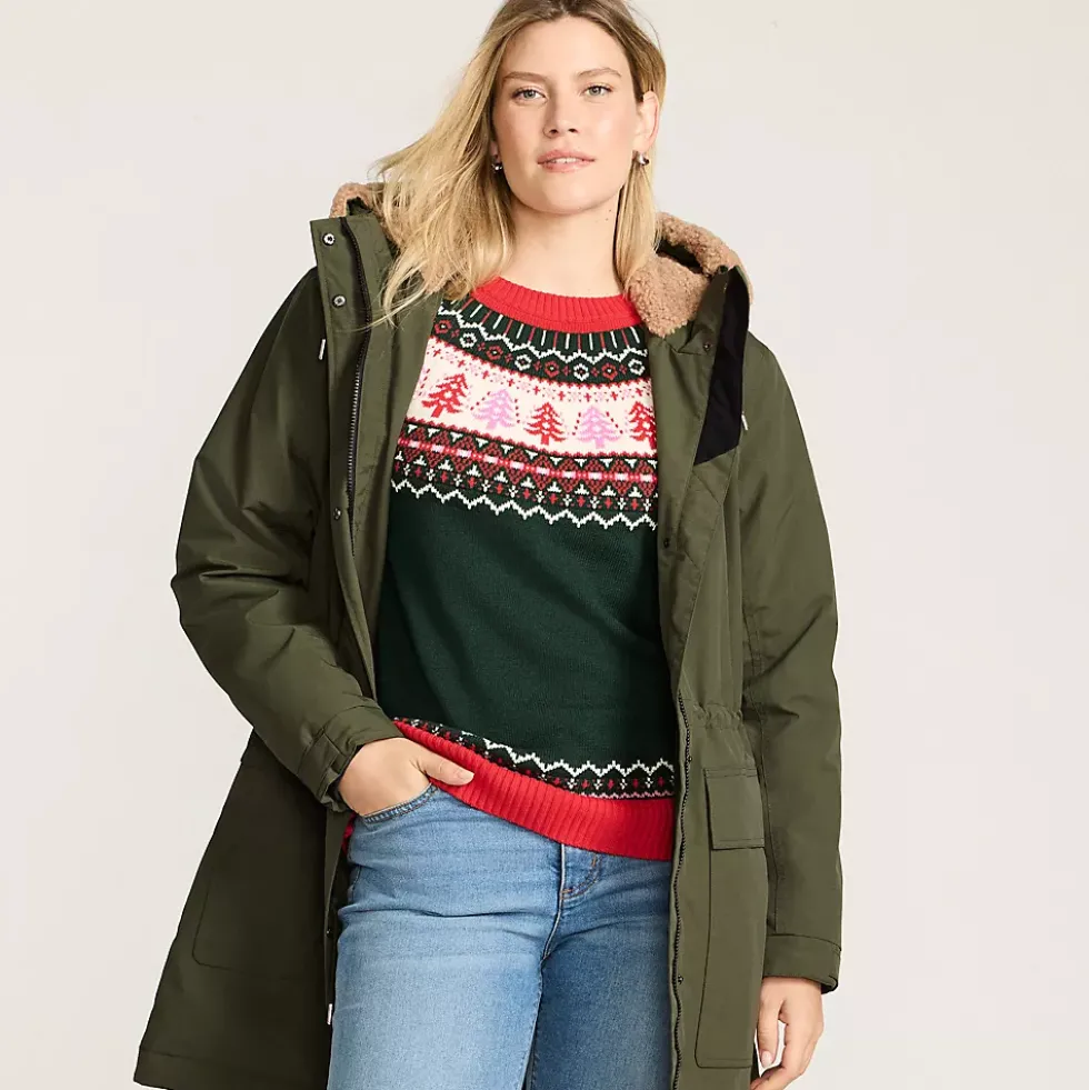 Women's Drifter Jacquard Raglan Crew Neck Sweater