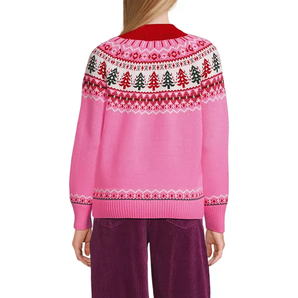 Women's Drifter Jacquard Raglan Crew Neck Sweater