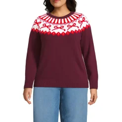 Women's Drifter Jacquard Raglan Crew Neck Sweater