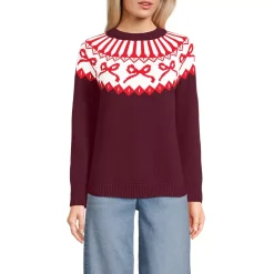 Women's Drifter Jacquard Raglan Crew Neck Sweater
