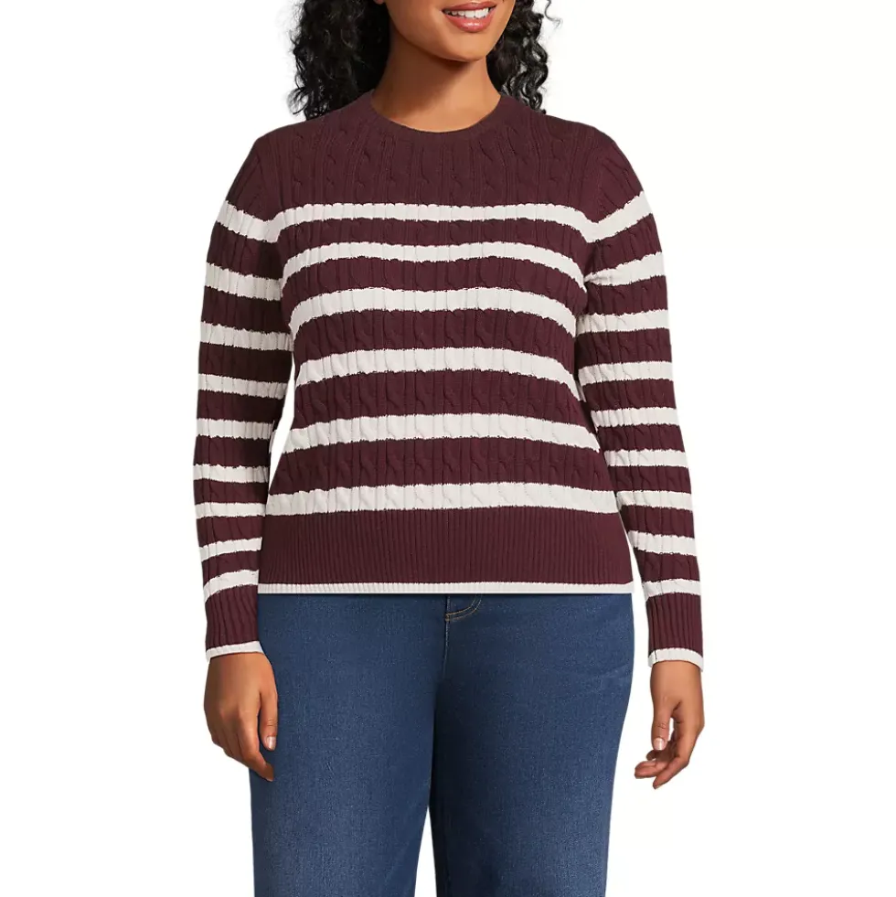 Women's Drifter Modern Cable Crew Sweater