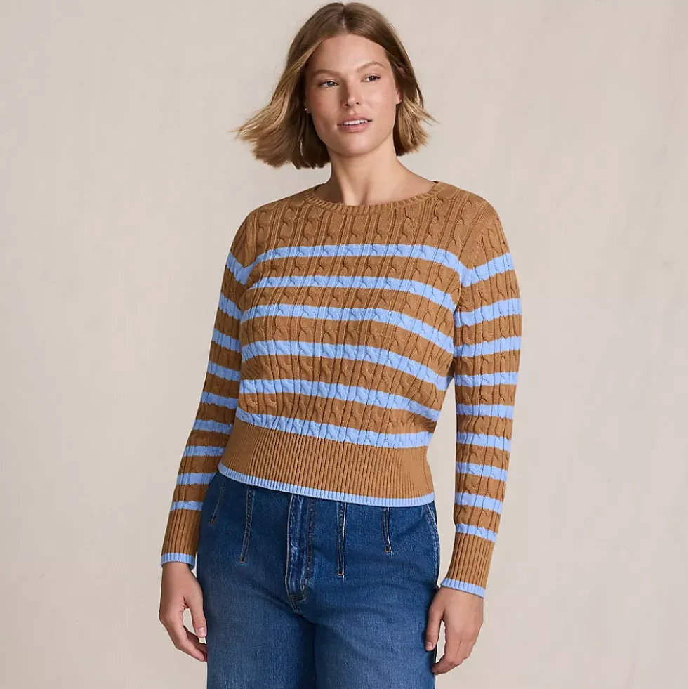 Women's Drifter Modern Cable Crew Sweater