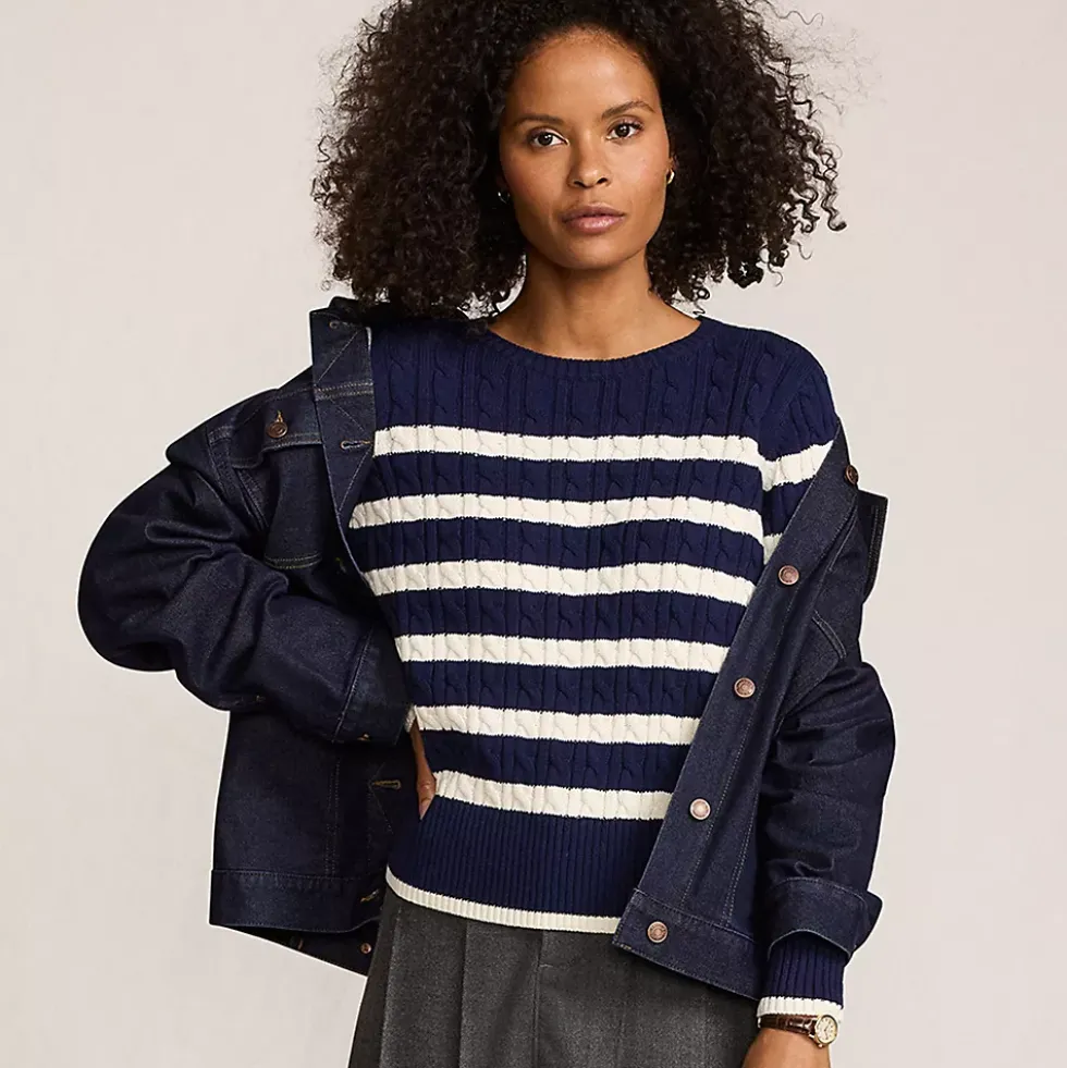 Women's Drifter Modern Cable Crew Sweater