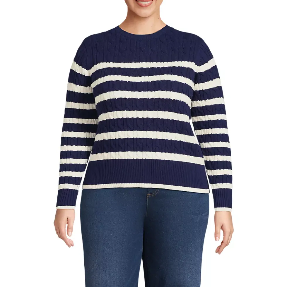 Women's Drifter Modern Cable Crew Sweater