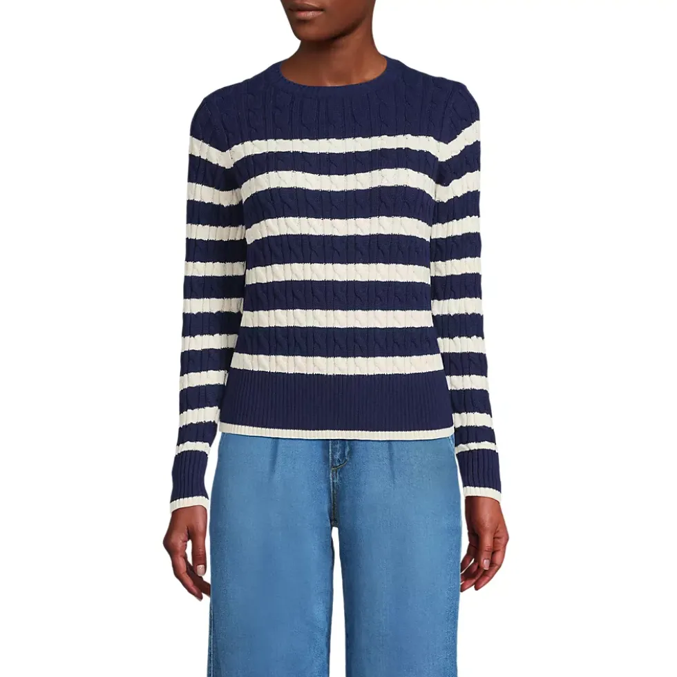 Women's Drifter Modern Cable Crew Sweater