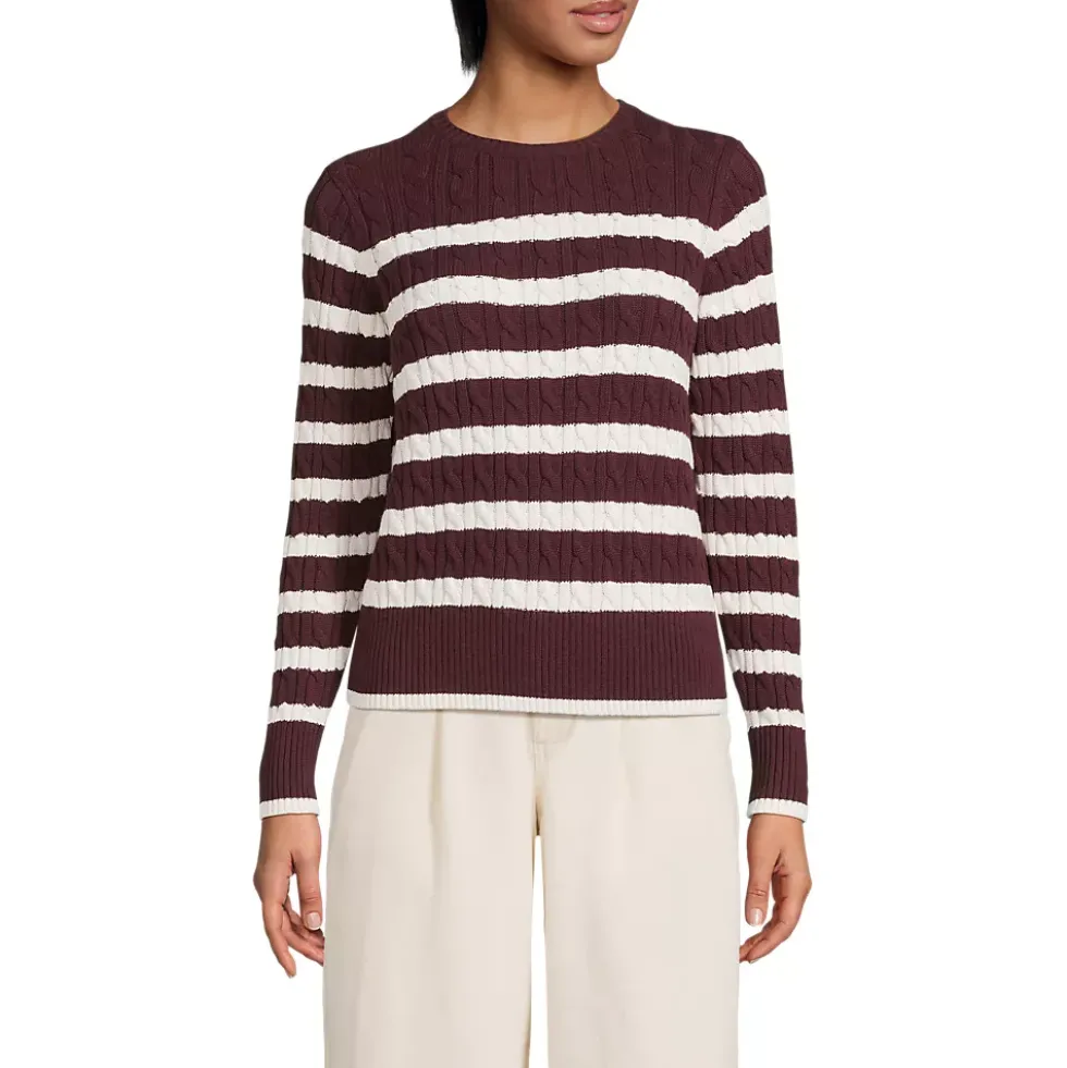 Women's Drifter Modern Cable Crew Sweater