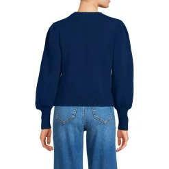 Women's Drifter Puff Sleeve Crew Neck Sweater