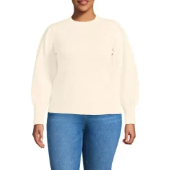 Women's Drifter Puff Sleeve Crew Neck Sweater
