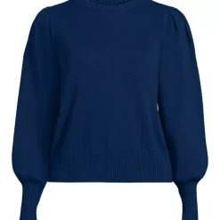 Women's Drifter Puff Sleeve Crew Neck Sweater