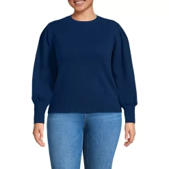 Women's Drifter Puff Sleeve Crew Neck Sweater