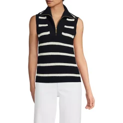 Women's Drifter Quarter Zip Vest Sweater
