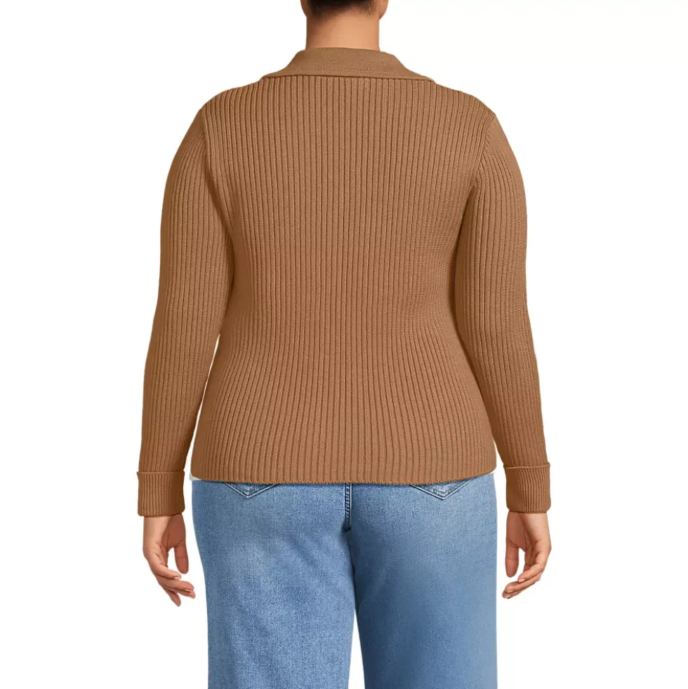 Women's Drifter Ribbed Collared Blazer Sweater