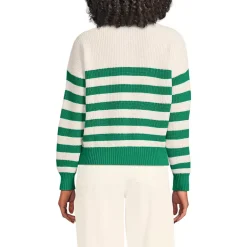 Women's Drifter Rugby with Woven Collar Sweater