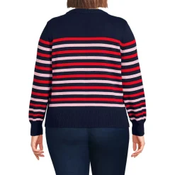 Women's Drifter Set in Sleeve Crew Neck Sweater
