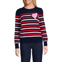Women's Drifter Set in Sleeve Crew Neck Sweater