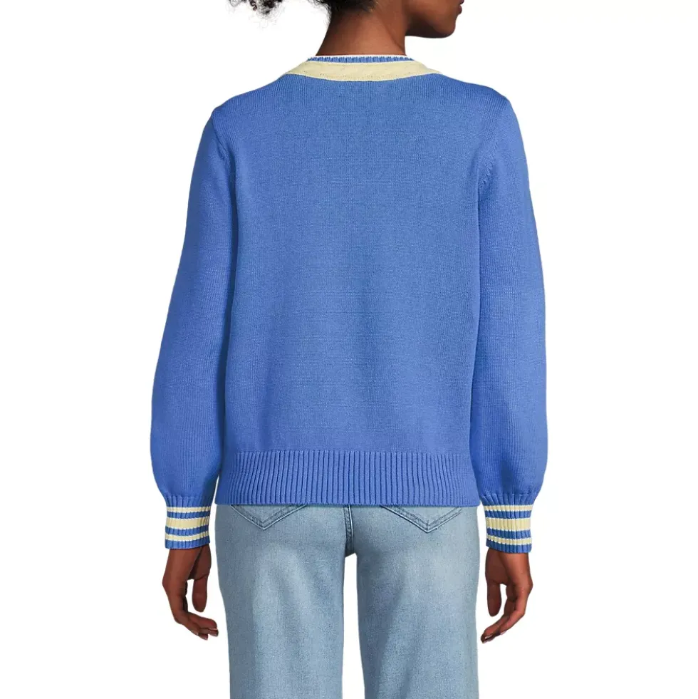 Women's Drifter Set in Sleeve Vneck Sweater