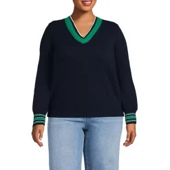 Women's Drifter Set in Sleeve Vneck Sweater