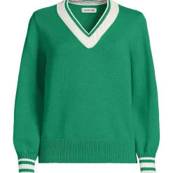 Women's Drifter Set in Sleeve Vneck Sweater