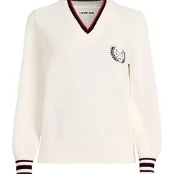 Women's Drifter Set in Sleeve Vneck Sweater