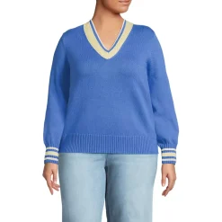 Women's Drifter Set in Sleeve Vneck Sweater